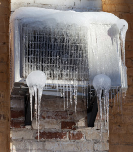frozen air conditioner
